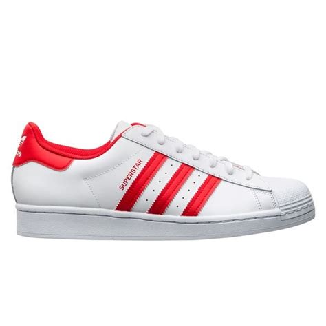 adidas schoenen rood wit